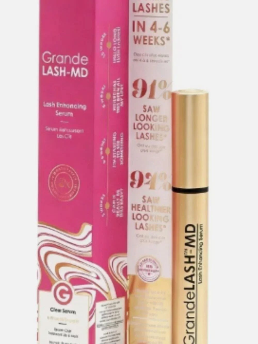 1 Bottle 4ML Grande LASH-MD Lash Enhancing Serum 6 Month Supply EXP: 2029